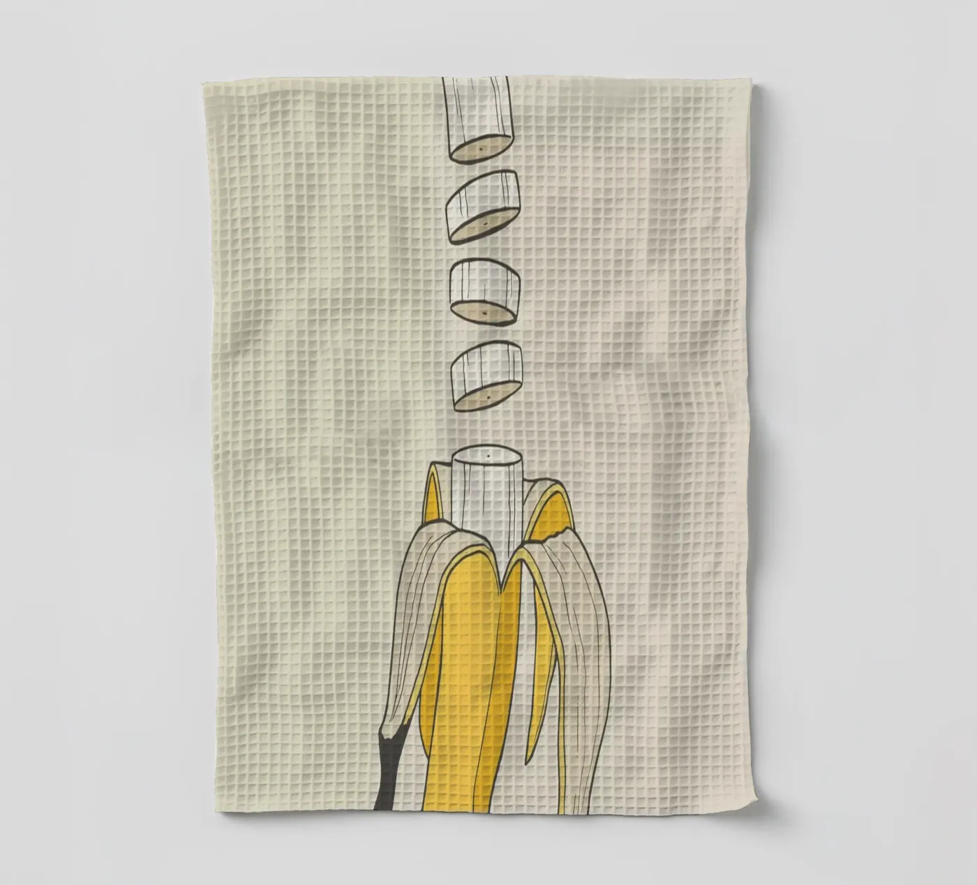 Banana Split torchon de Rob Art | Illustration