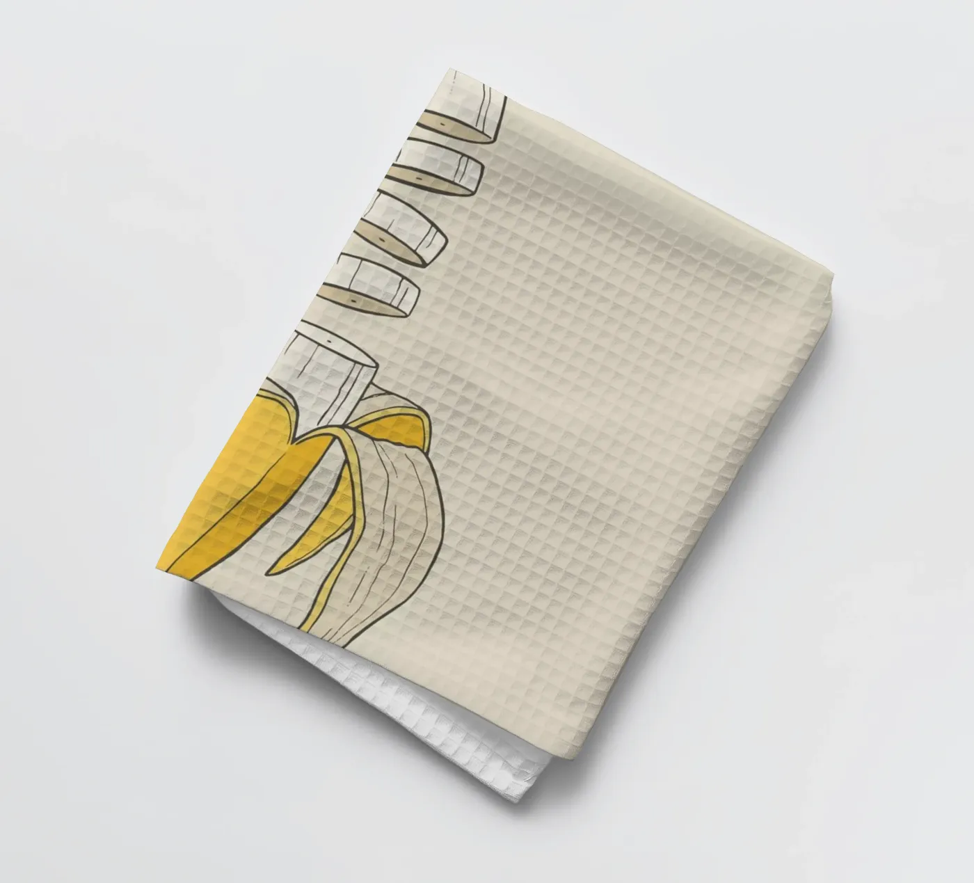 Banana Split Geschirrtuch von Rob Art | Illustration