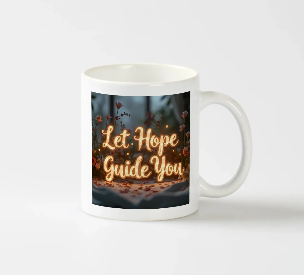 Lasciatevi guidare dalla speranza tazza in ceramica da inspirational quote
