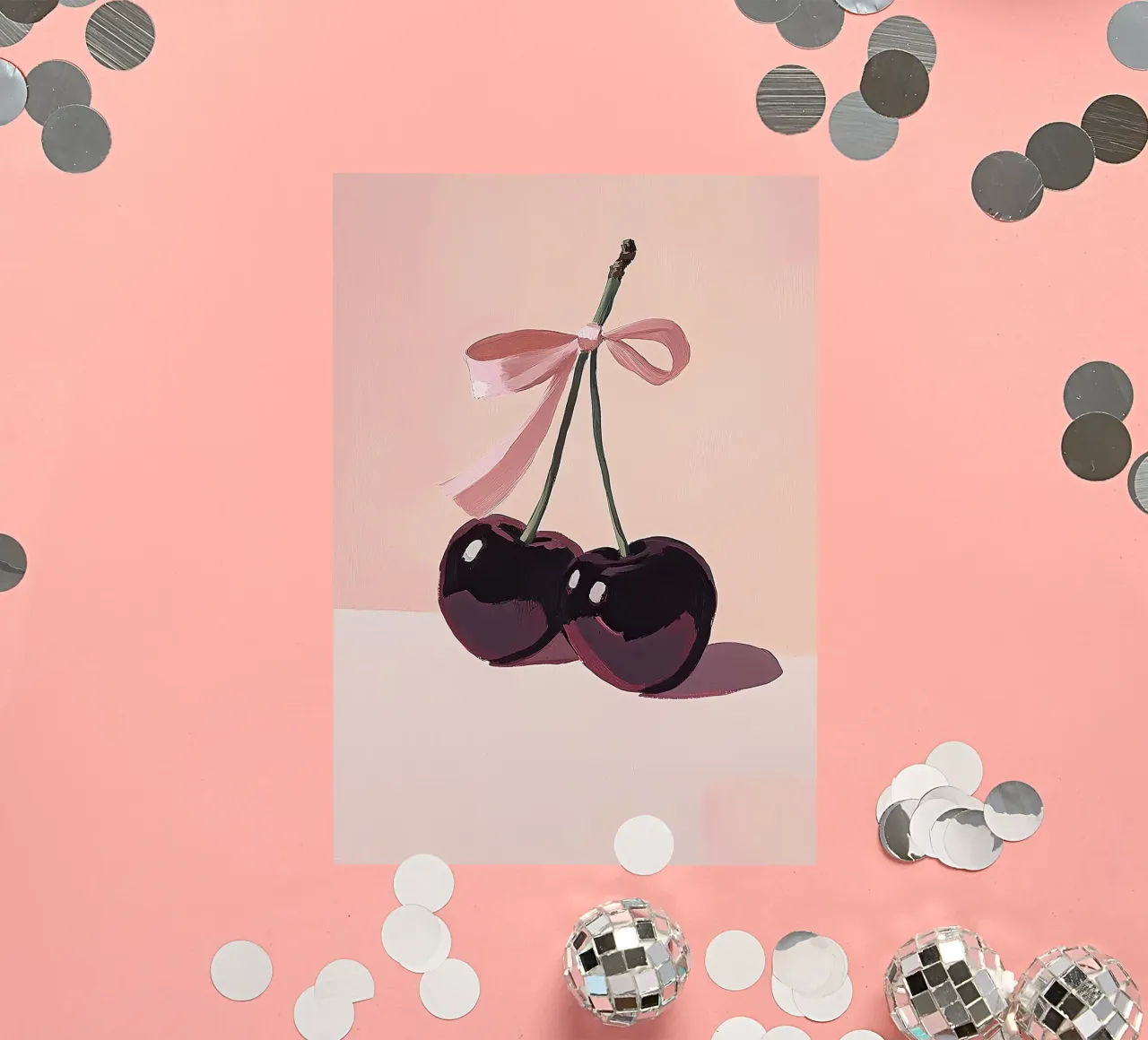 Cherry sticker by Euphoria Theresa