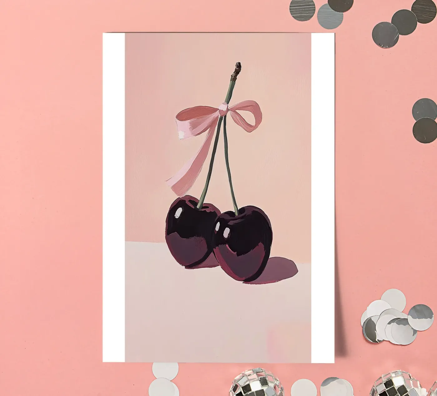 Cherry stickervel van Euphoria Theresa