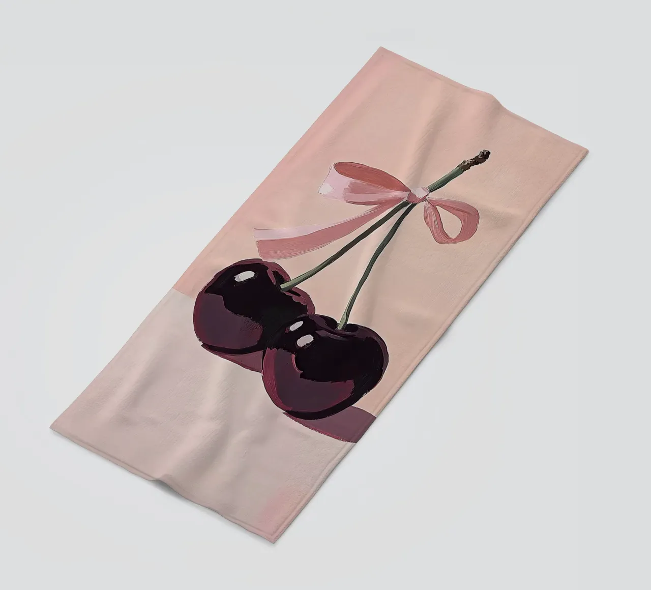 Cherry beach towel by Euphoria Theresa