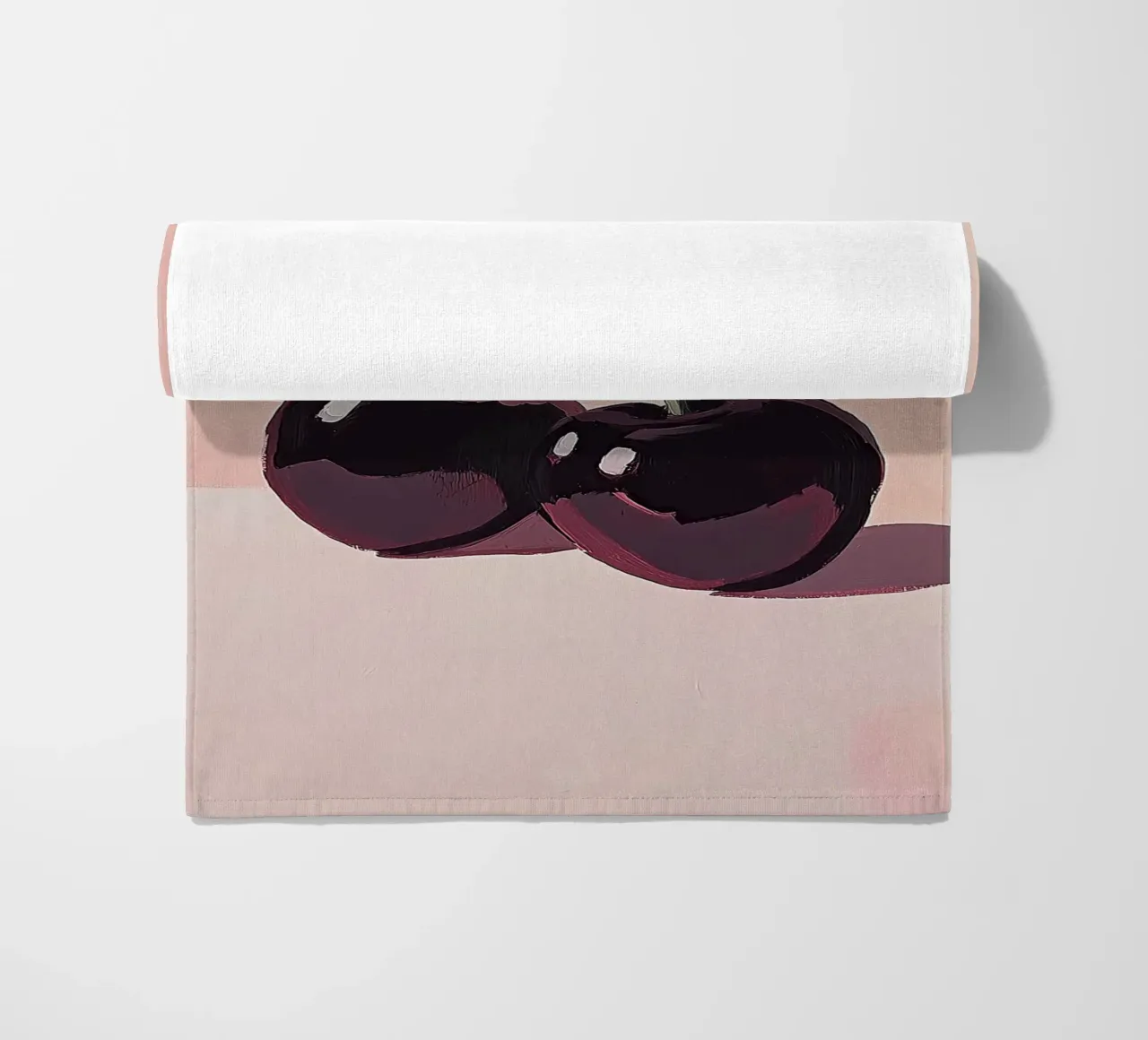 Cherry beach towel by Euphoria Theresa