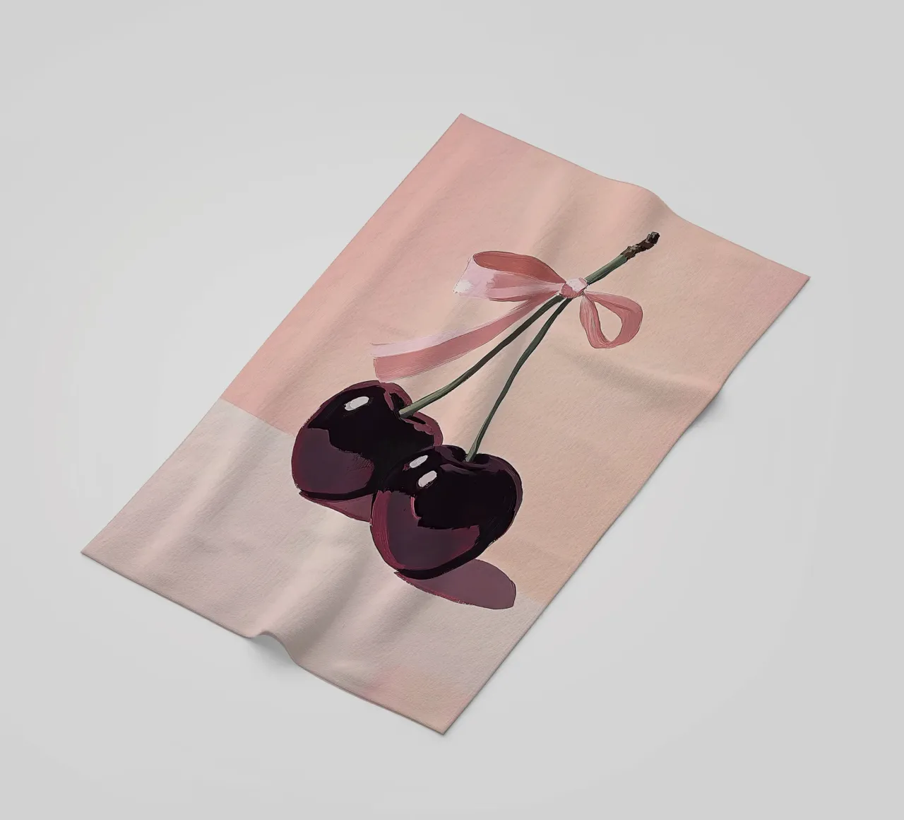 Cherry beach towel by Euphoria Theresa