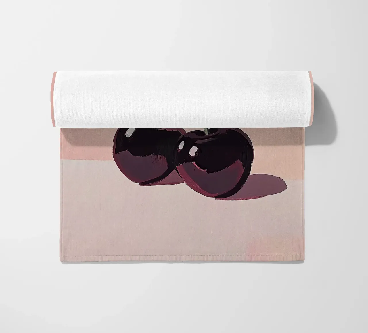 Cherry beach towel by Euphoria Theresa