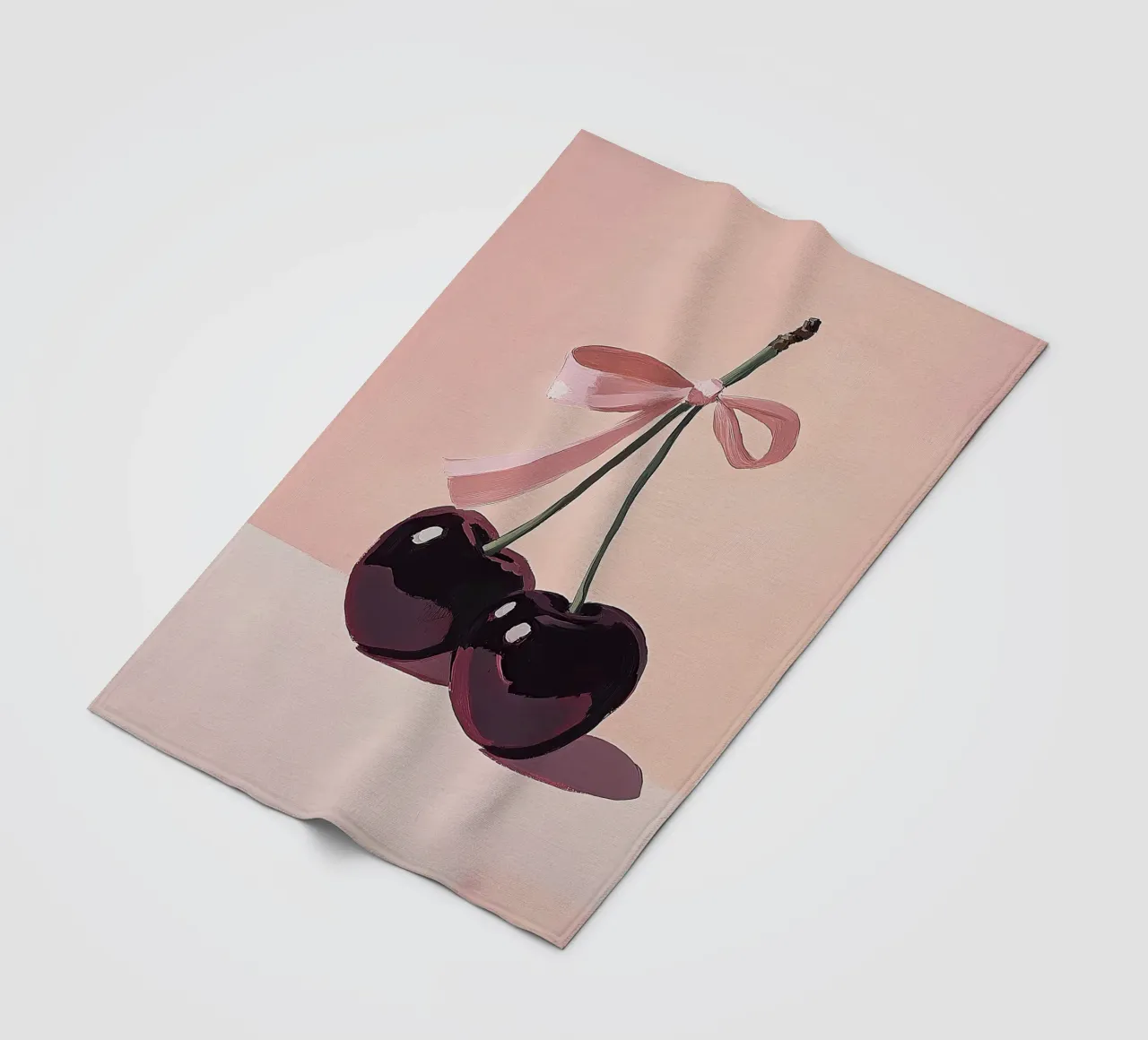 Cherry Fleecedecke von Euphoria Theresa