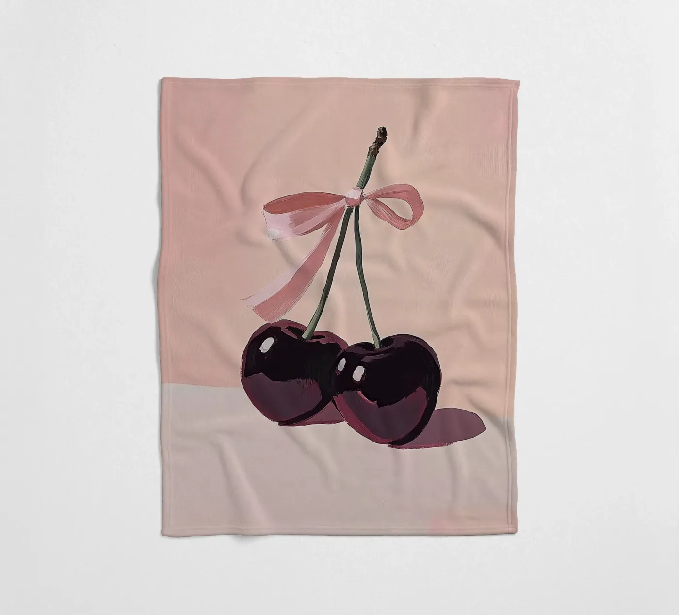 Cerise plaid polaire de Euphoria Theresa