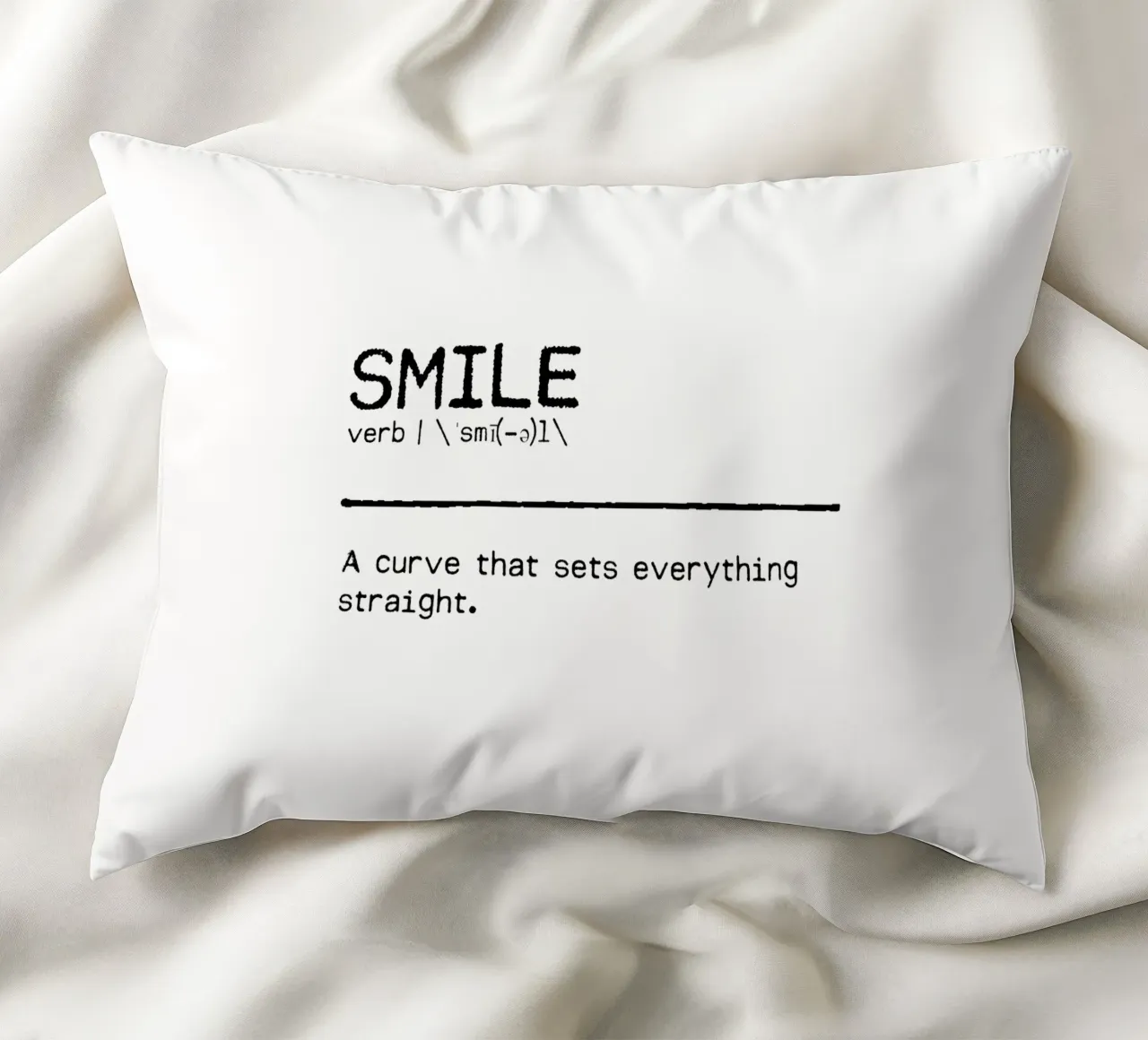 Definizione Citazione - Sorriso cuscino da Orara Studio