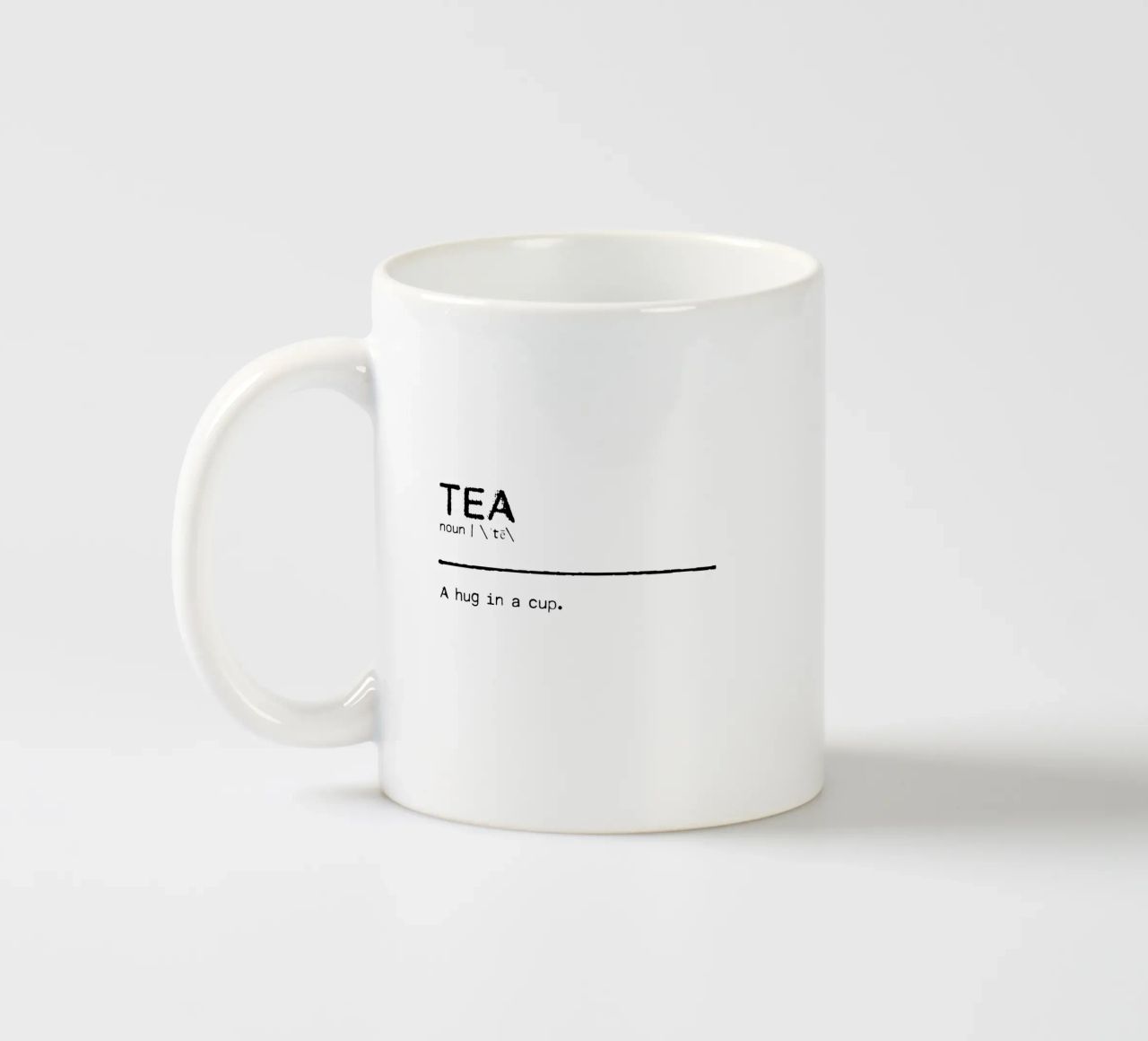 Definition Quote - Tea Keramik Tasse von Orara Studio