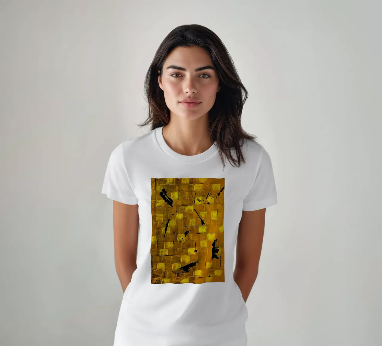 IDEAL GIFT 70 T-Shirt von Thierry Vobmann Abstract painting