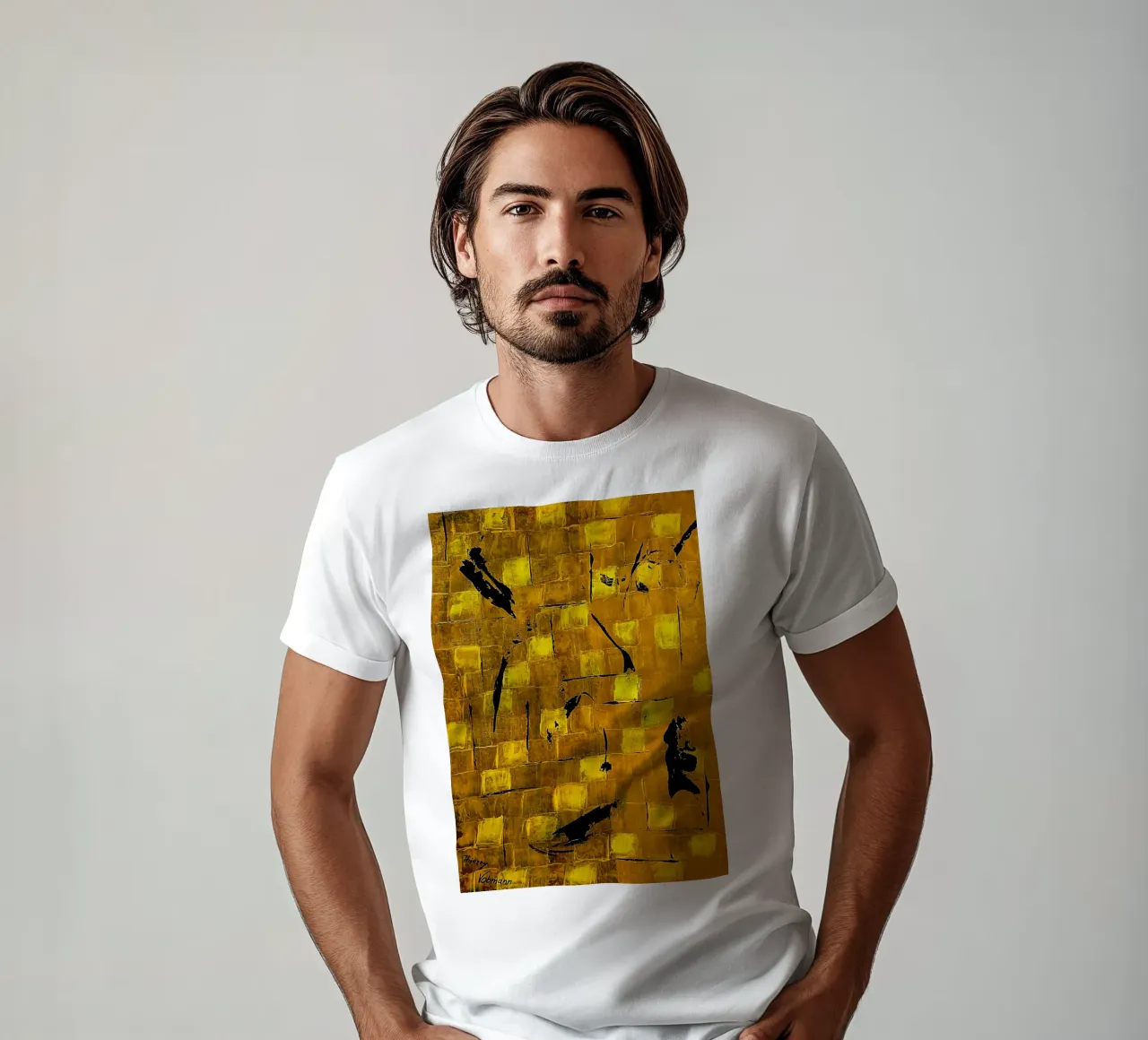 IDEAL GIFT 70 T-Shirt von Thierry Vobmann Abstract painting