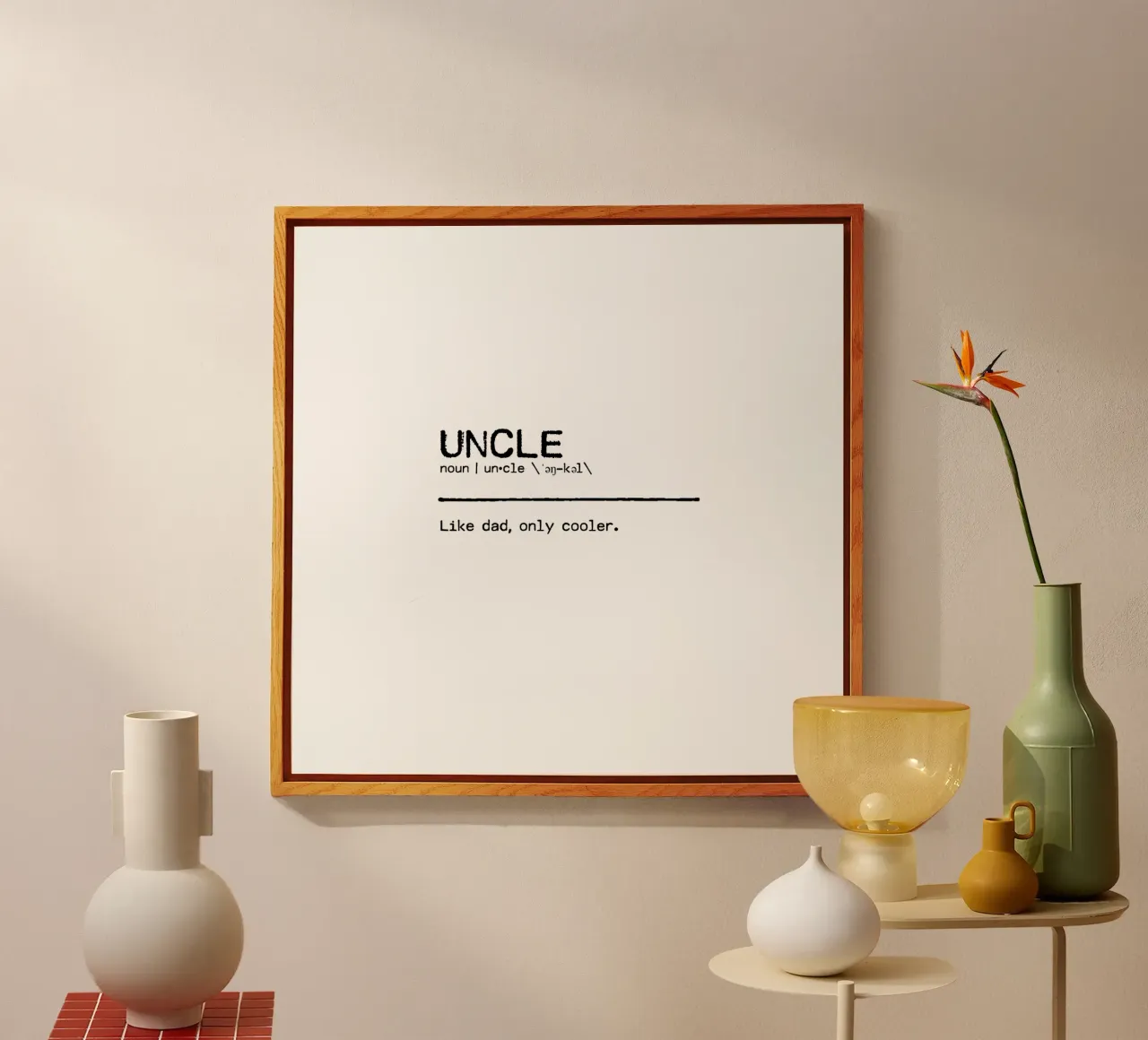 Definition Quote - Uncle plexiglass da Orara Studio