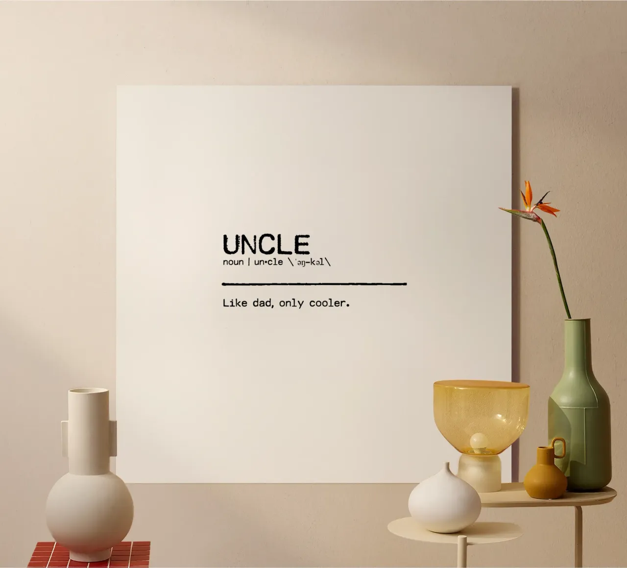 Definition Quote - Uncle plexiglass da Orara Studio