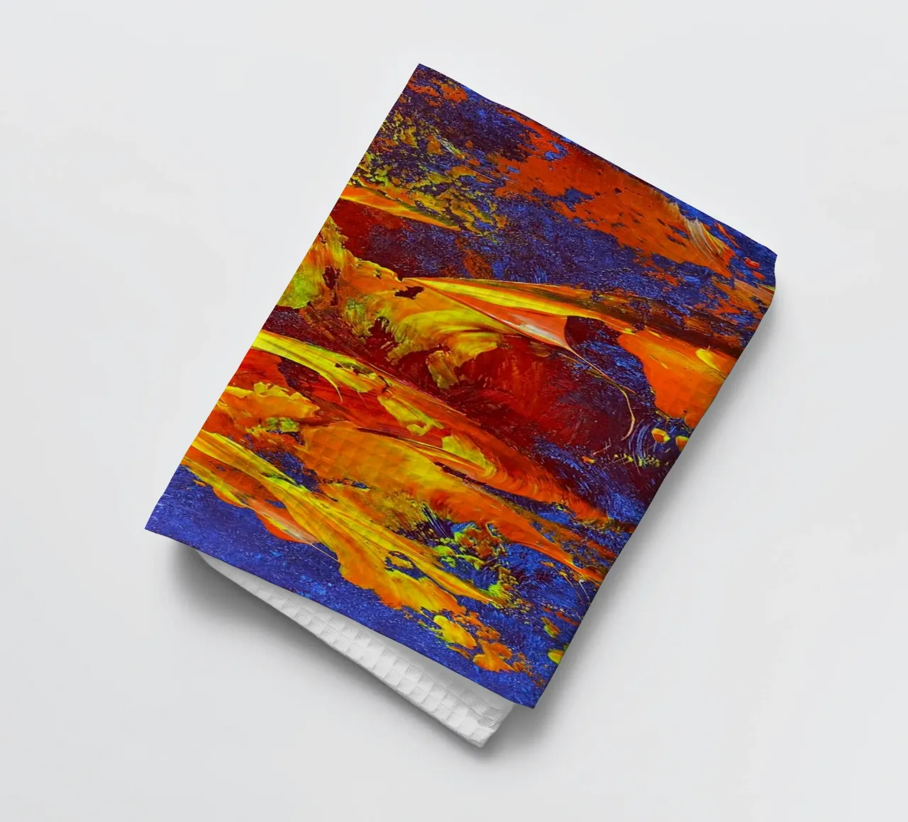 IDEAL GIFT 71 torchon de Thierry Vobmann Abstract painting