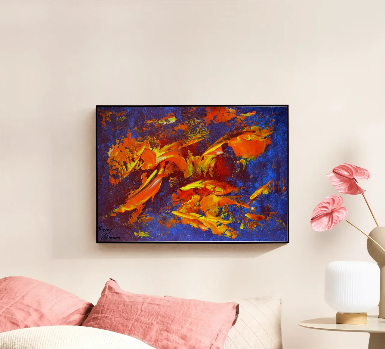 IDEAL GIFT 71 plexiglass da Thierry Vobmann Abstract painting