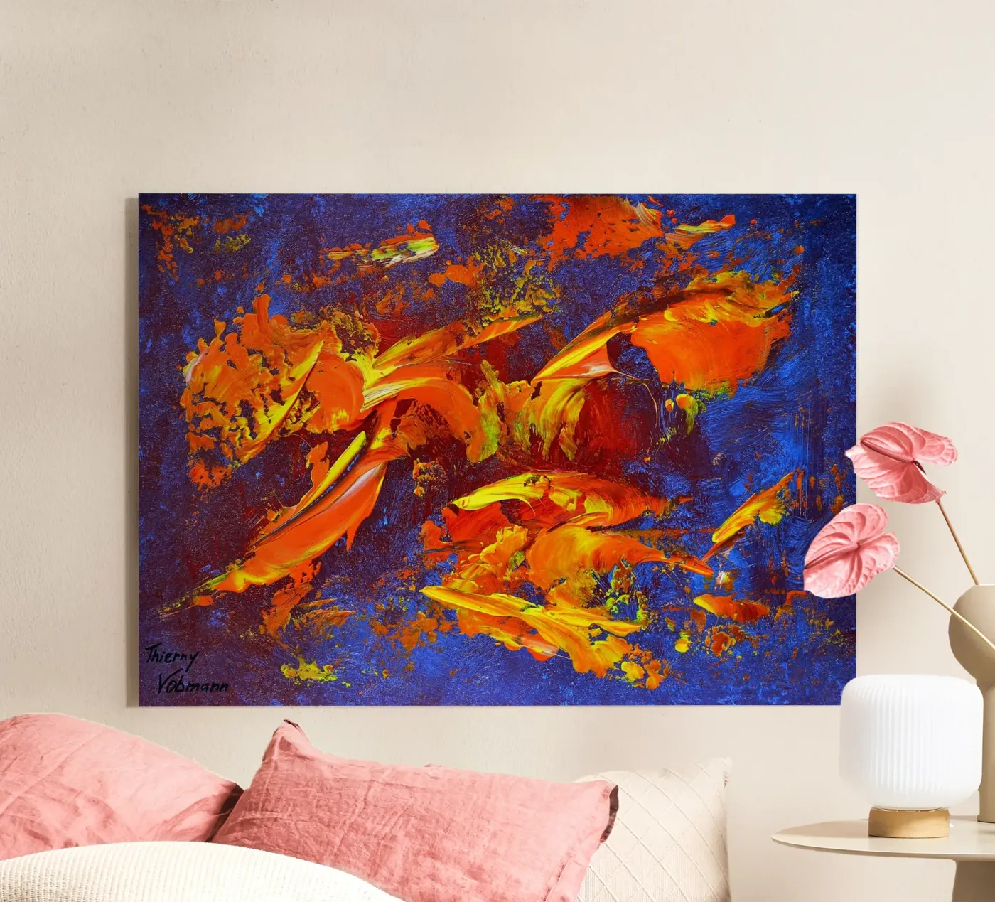 IDEAL GIFT 71 plexiglass da Thierry Vobmann Abstract painting