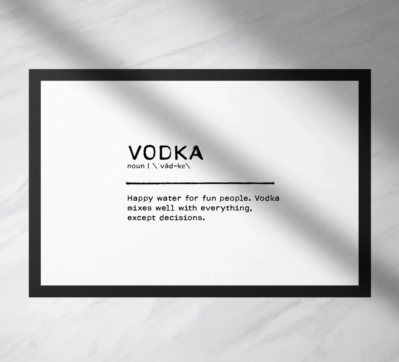 Definizione Citazione - Vodka zerbino da Orara Studio