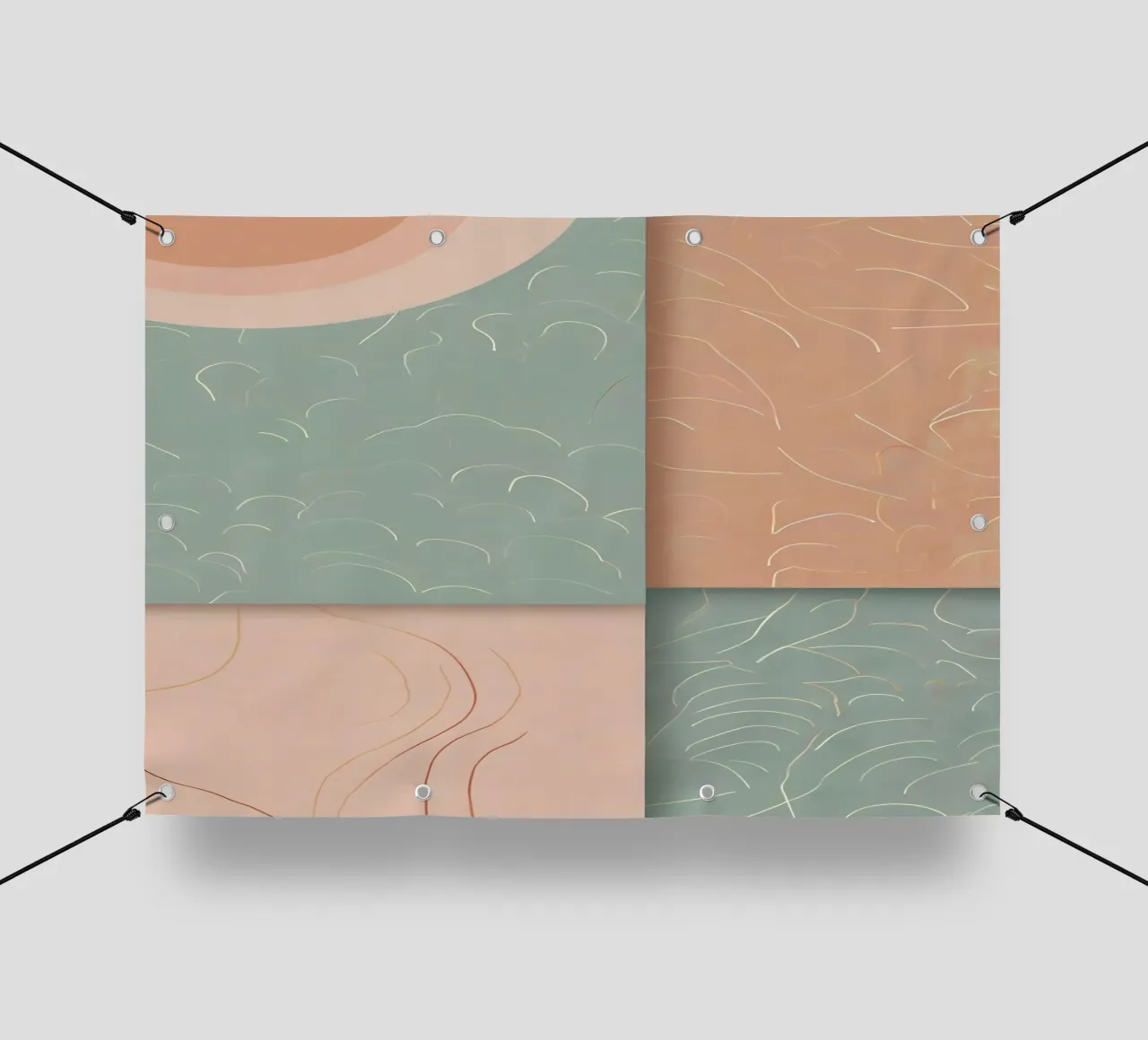 Abstract Pattern PVC Plane von Charnwood Prints