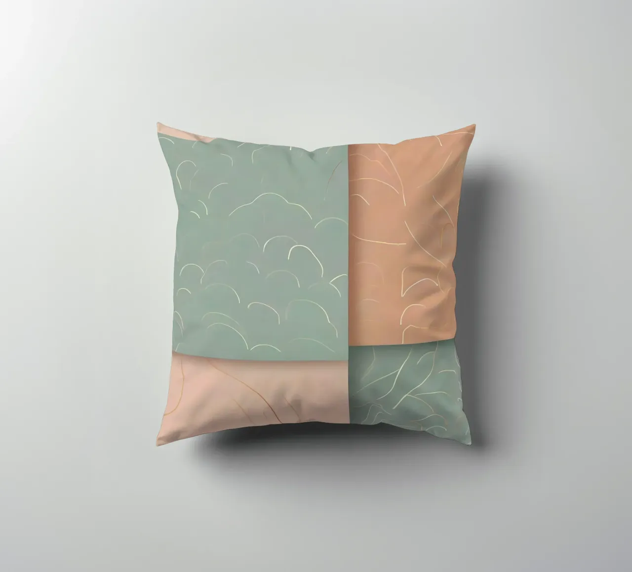 Abstract Pattern decorative cushion by Charnwood Prints