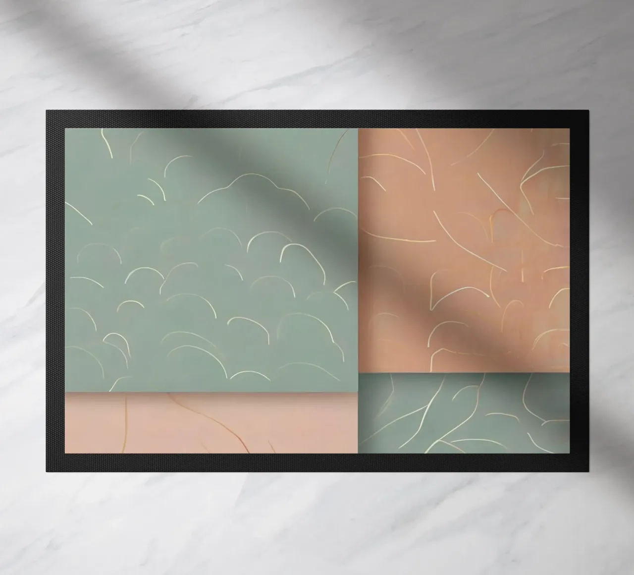 Abstract Pattern doormat by Charnwood Prints