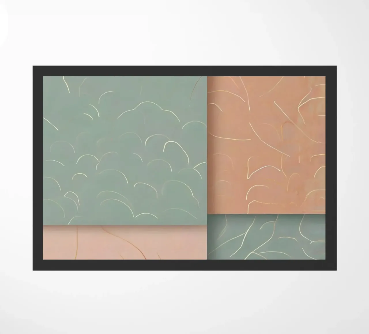 Abstract Pattern doormat by Charnwood Prints