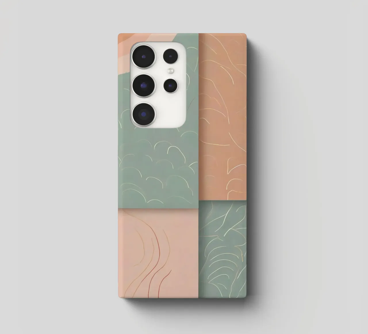 Modello astratto cover samsung da Charnwood Prints