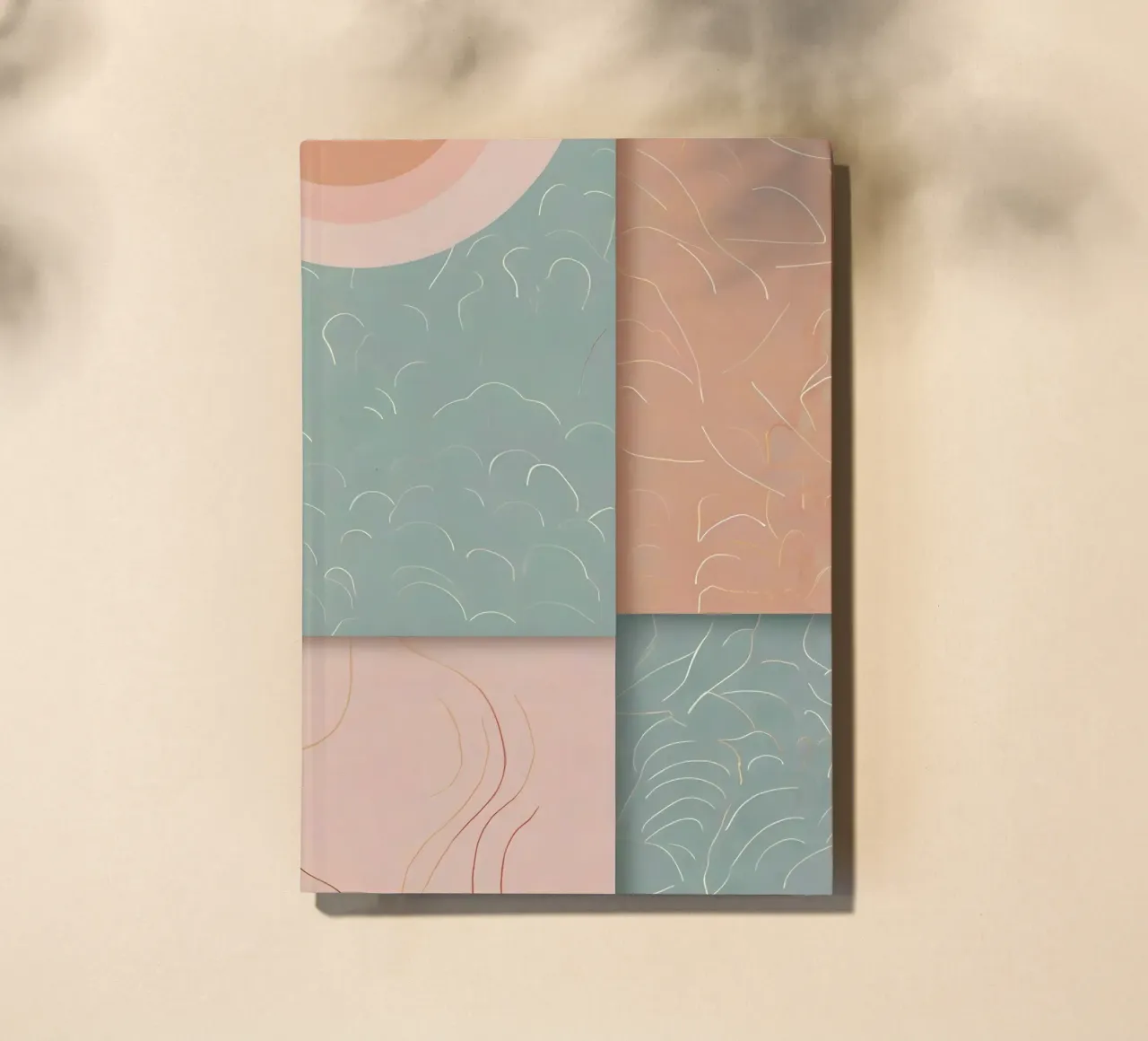 Abstract Pattern notebook by Charnwood Prints