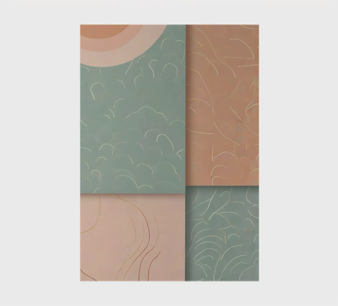 Abstract Pattern diario da Charnwood Prints