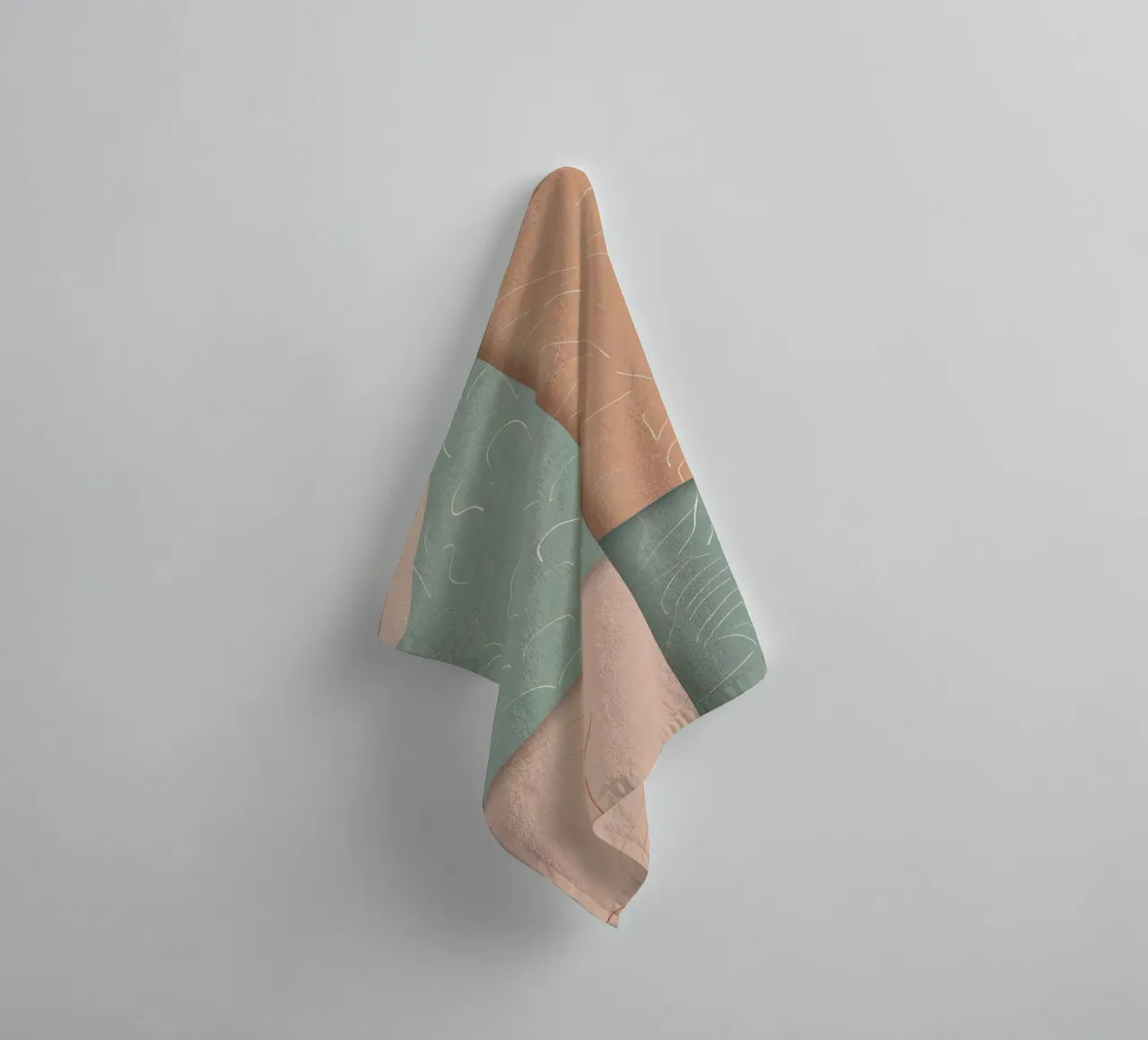 Abstract Pattern towel by Charnwood Prints