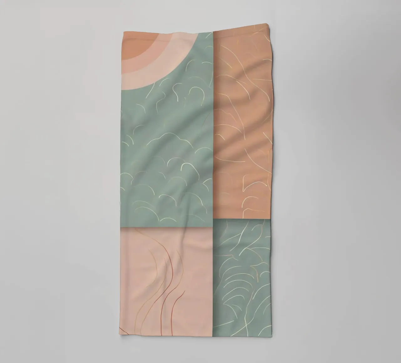 Abstract Pattern towel by Charnwood Prints