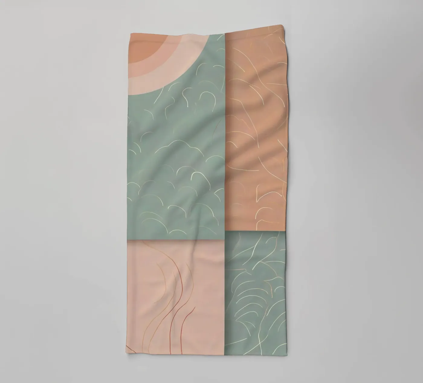 Abstract Pattern Handtuch von Charnwood Prints