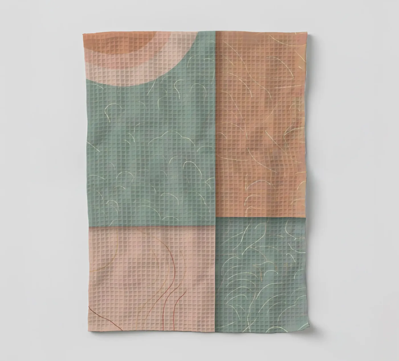 Modello astratto canovaccio da cucina da Charnwood Prints