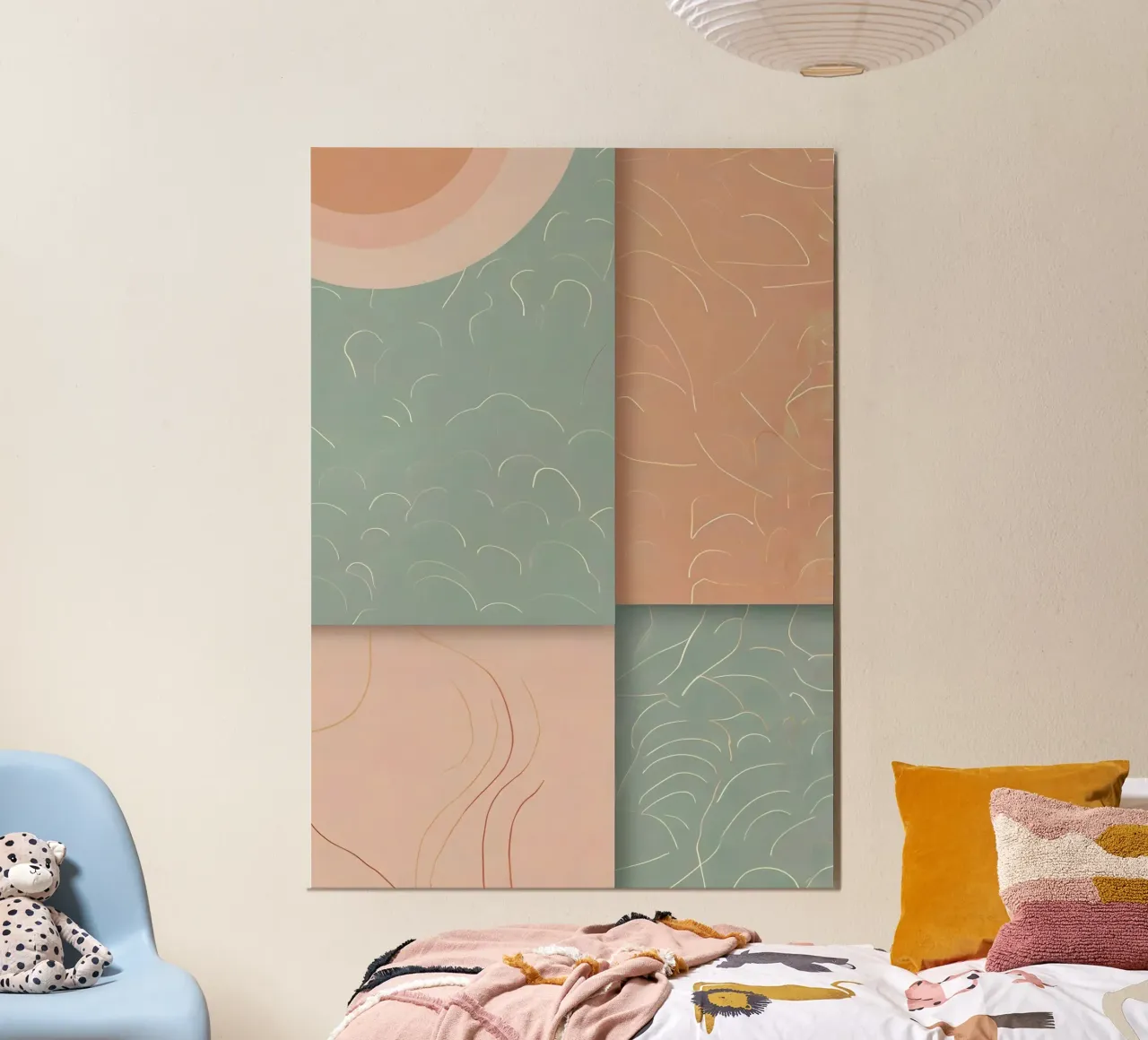 Abstract Pattern forex plate by Charnwood Prints