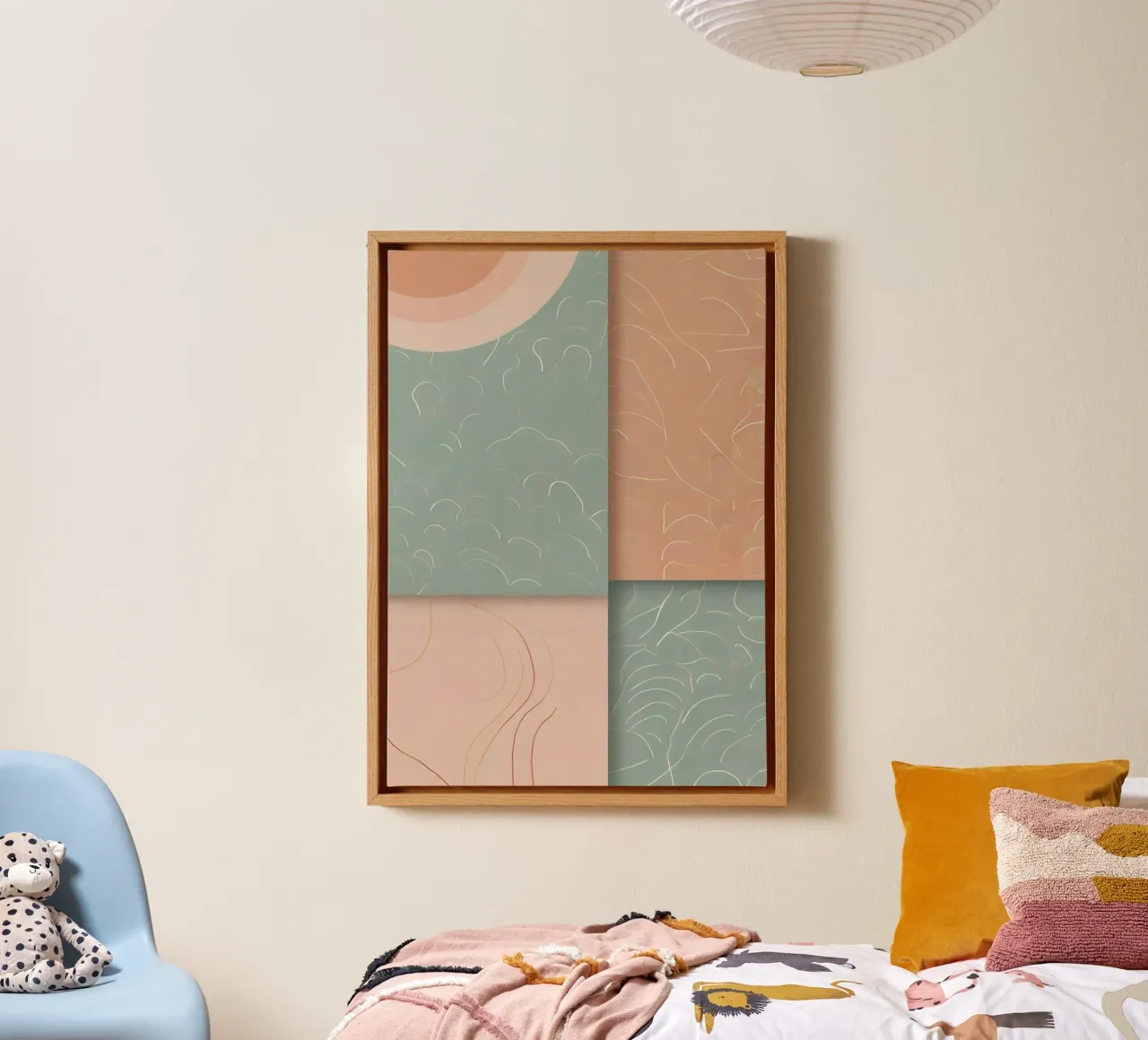 Abstract Pattern canvas by Charnwood Prints