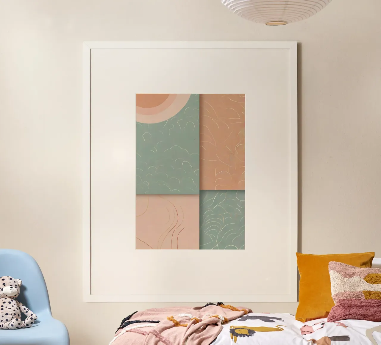 Abstract Pattern hahnemühle by Charnwood Prints