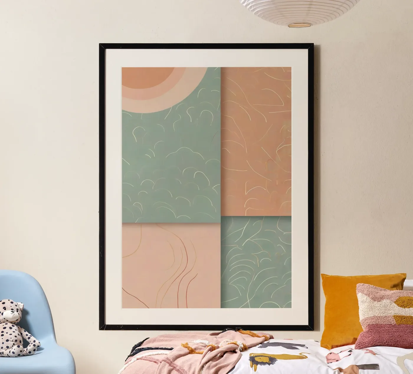 Abstract Pattern Poster von Charnwood Prints