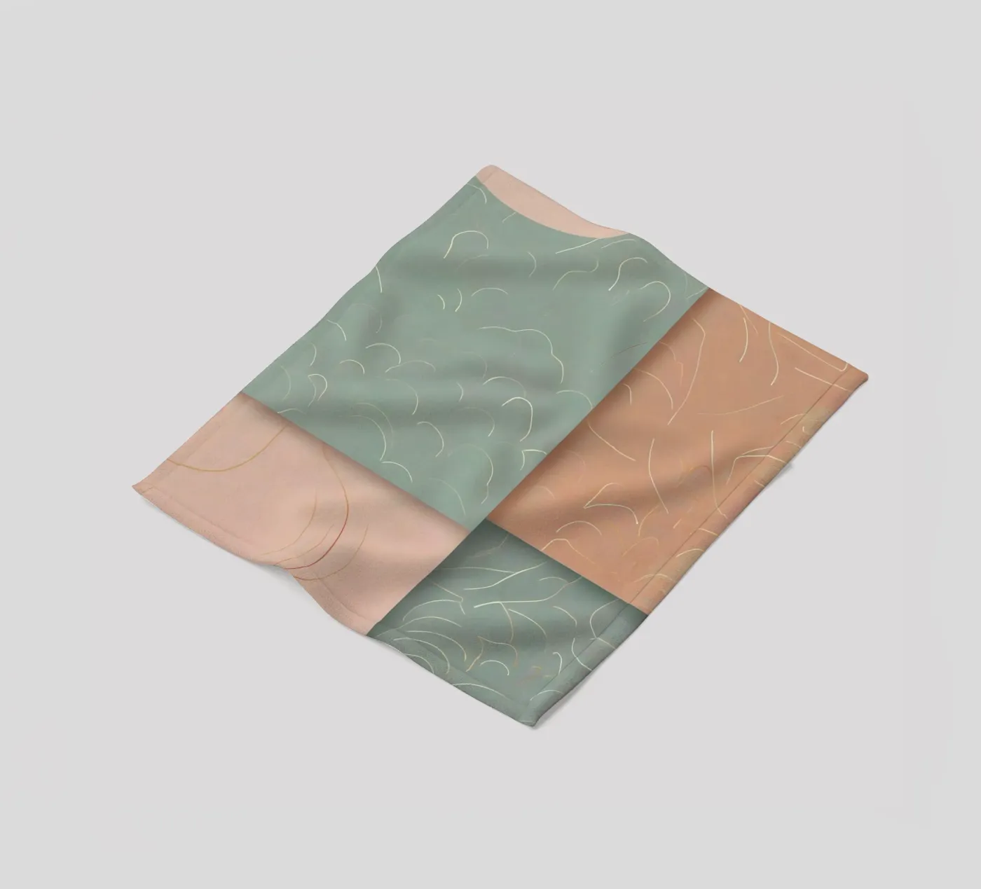 Abstract Pattern Fleecedecke von Charnwood Prints