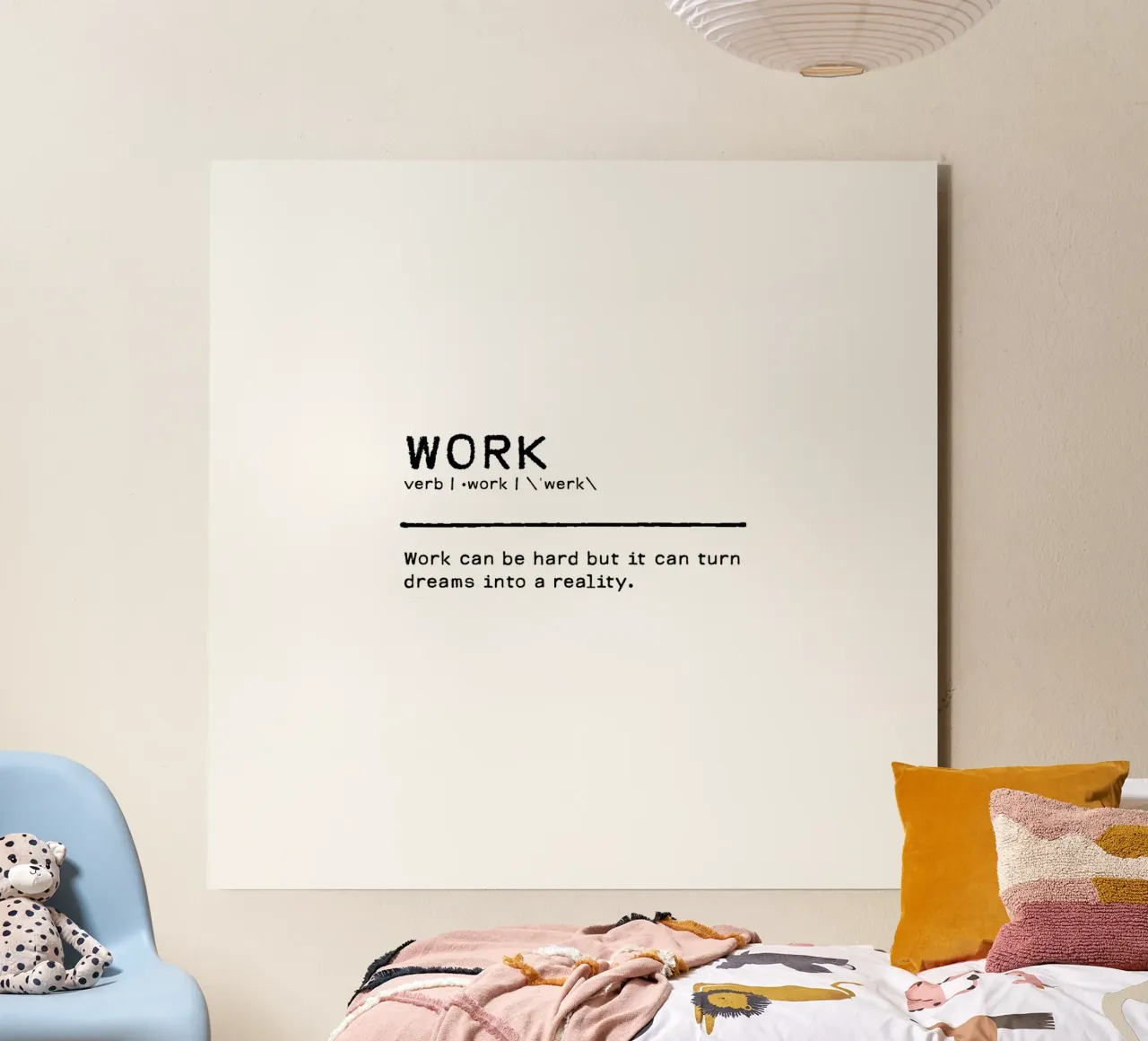 Definition Quote - Work alu-dibond by Orara Studio