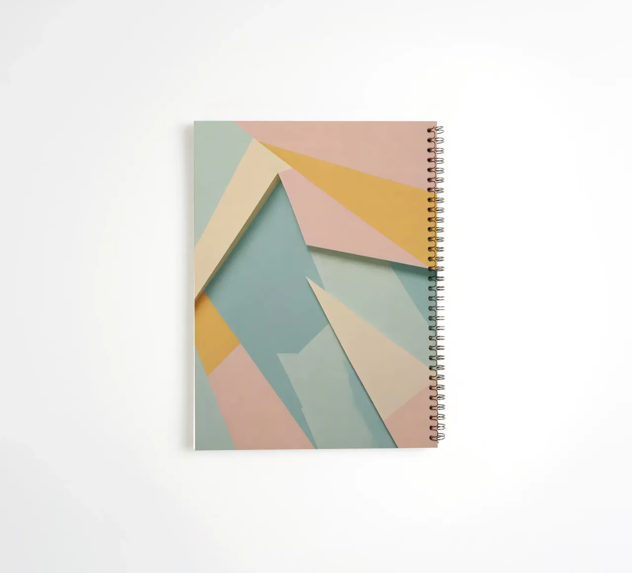 Abstract Pattern spiral notebook by Charnwood Prints