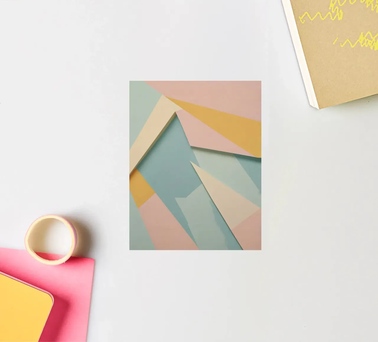 Abstract Pattern sticker by Charnwood Prints