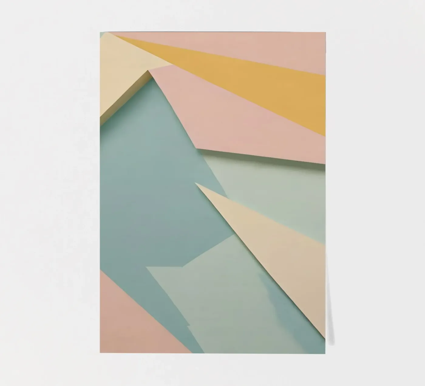 Abstract patroon stickervel van Charnwood Prints