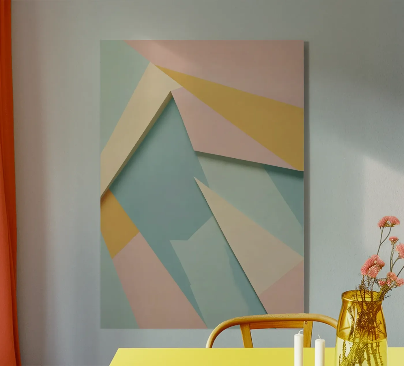 Abstract Pattern acrylic glass by Charnwood Prints