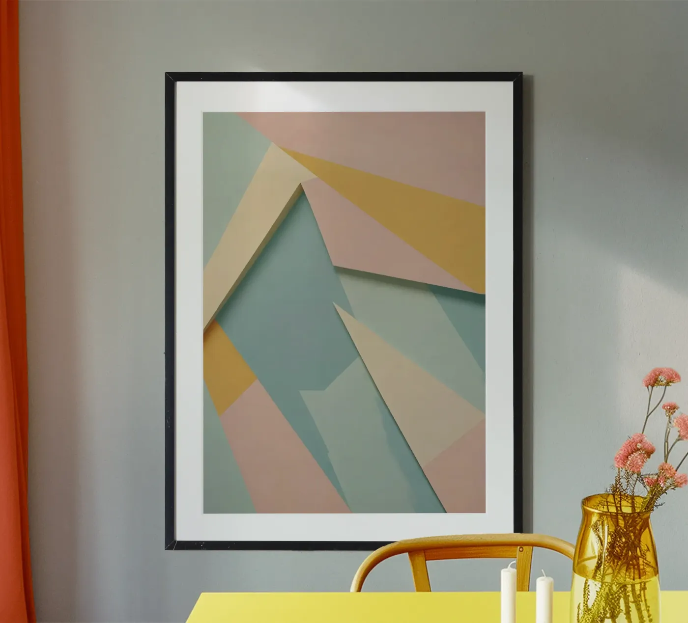 Abstract Pattern poster by Charnwood Prints