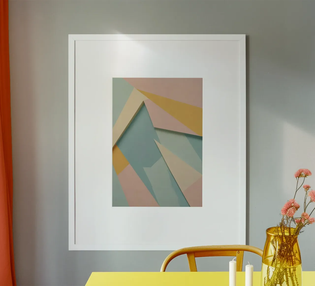 Abstract Pattern poster by Charnwood Prints