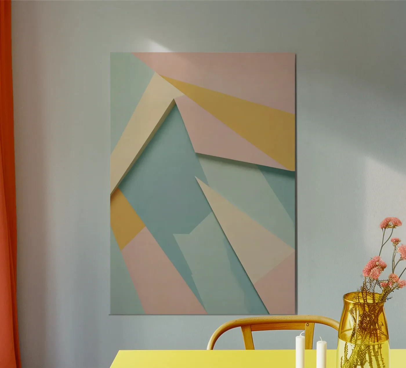 Abstract Pattern poster by Charnwood Prints