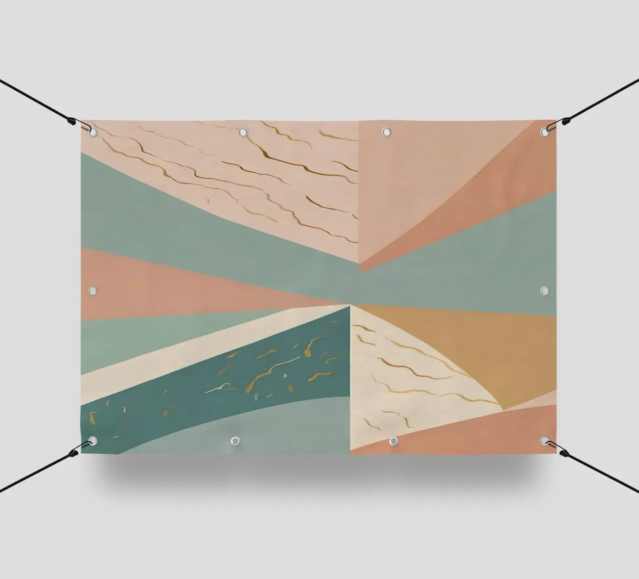 Motif abstrait bâche pvc de Charnwood Prints