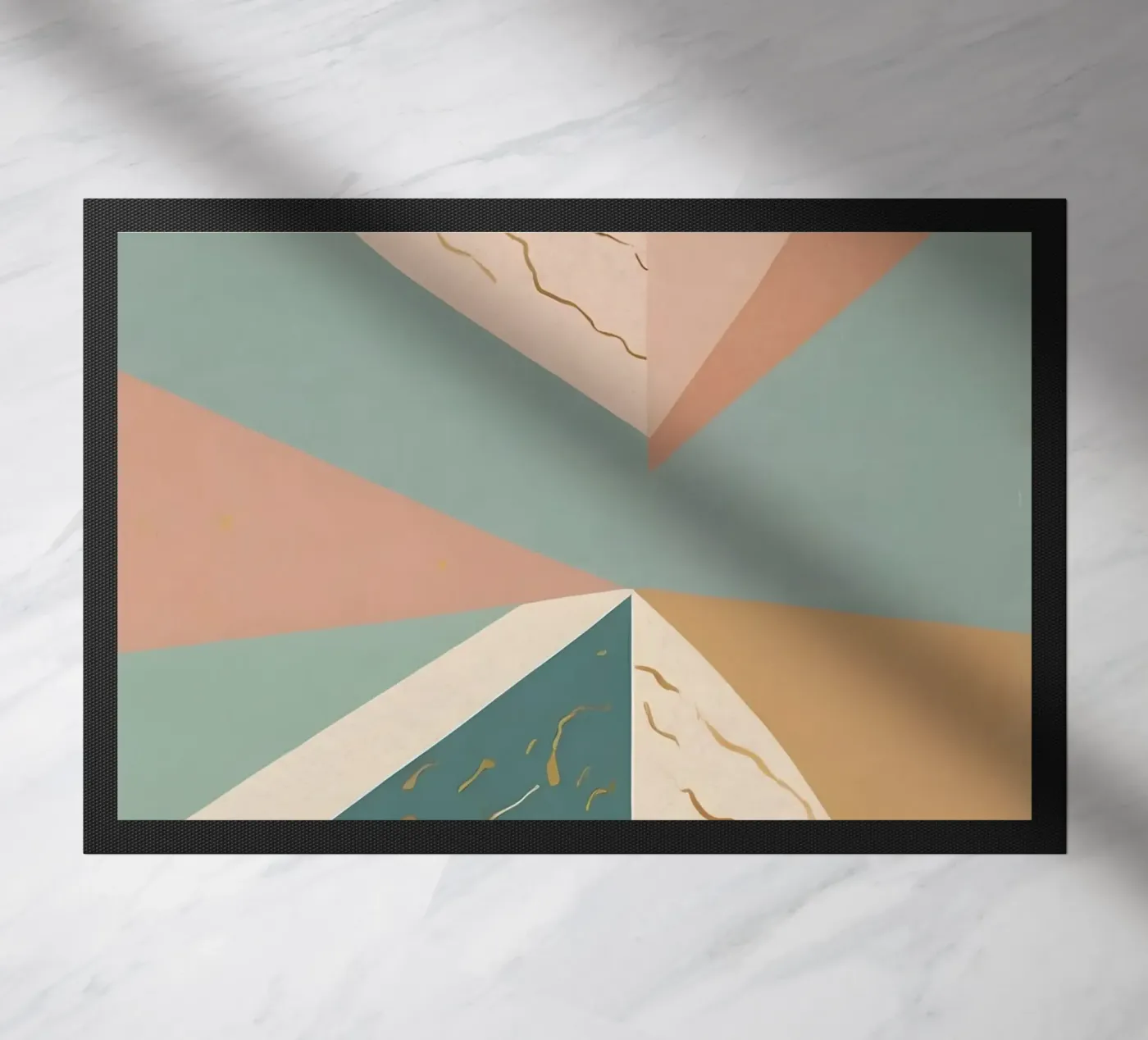 Abstraktes Muster Fußmatte von Charnwood Prints