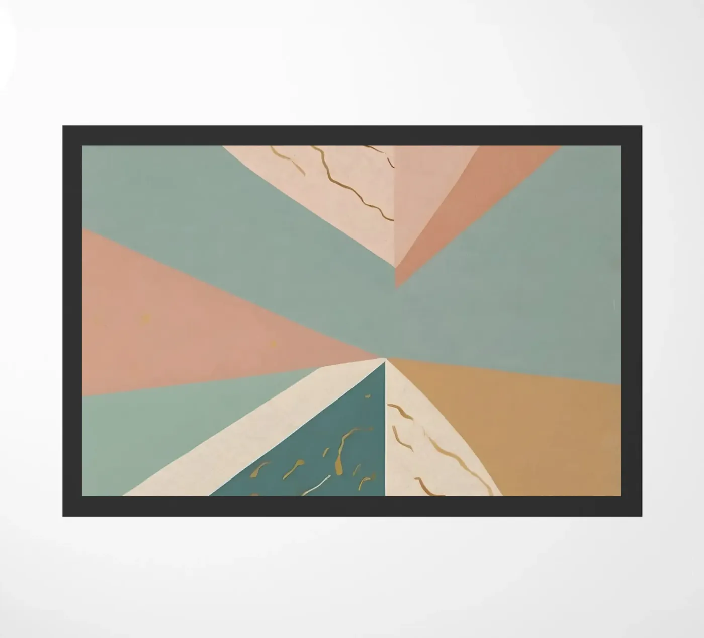 Abstraktes Muster Fußmatte von Charnwood Prints