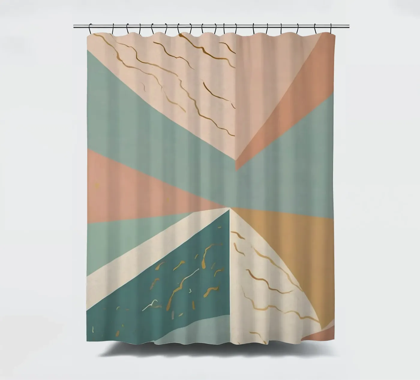 Abstract Pattern rideau de douche de Charnwood Prints