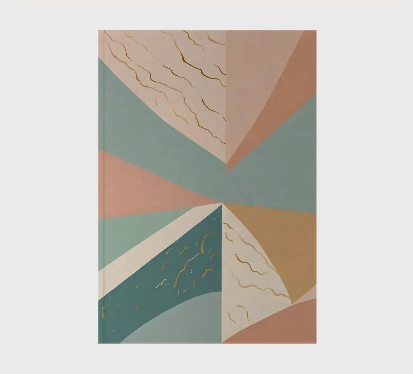 Abstract Pattern Notizbuch von Charnwood Prints